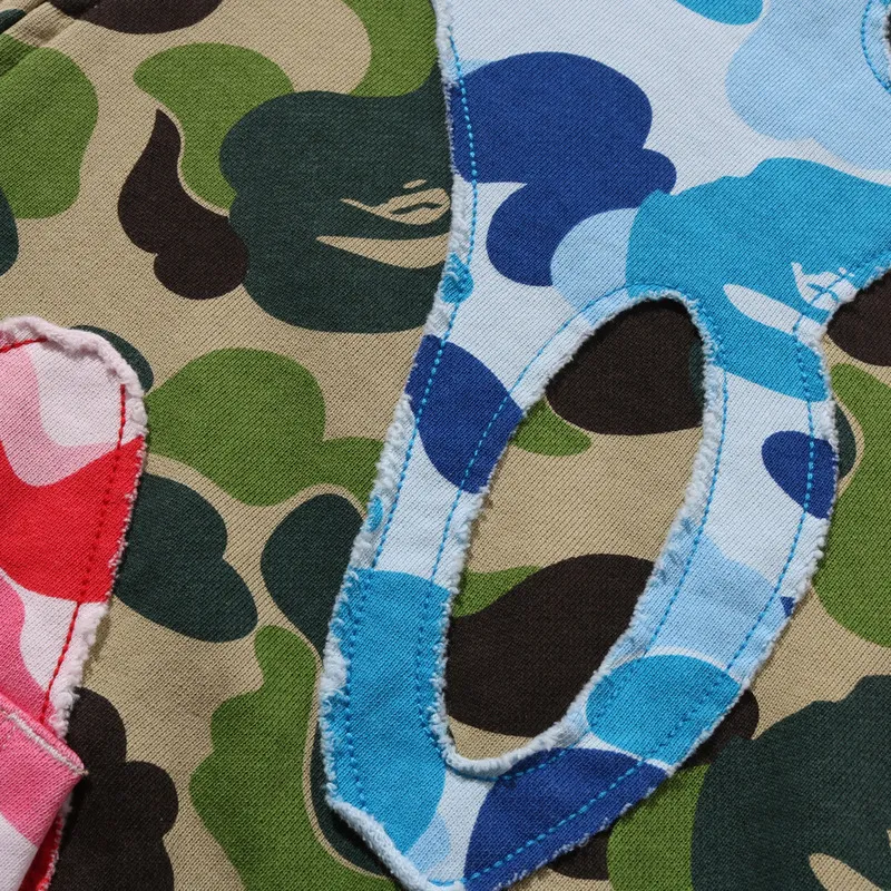 Bape Abc Camo Patchwork Relaxed Fit Zip Hoodie-2