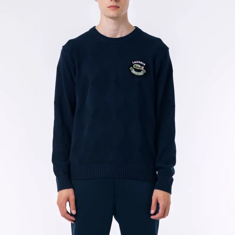 LACOSTE Knitwear Men's Marine Blue-2