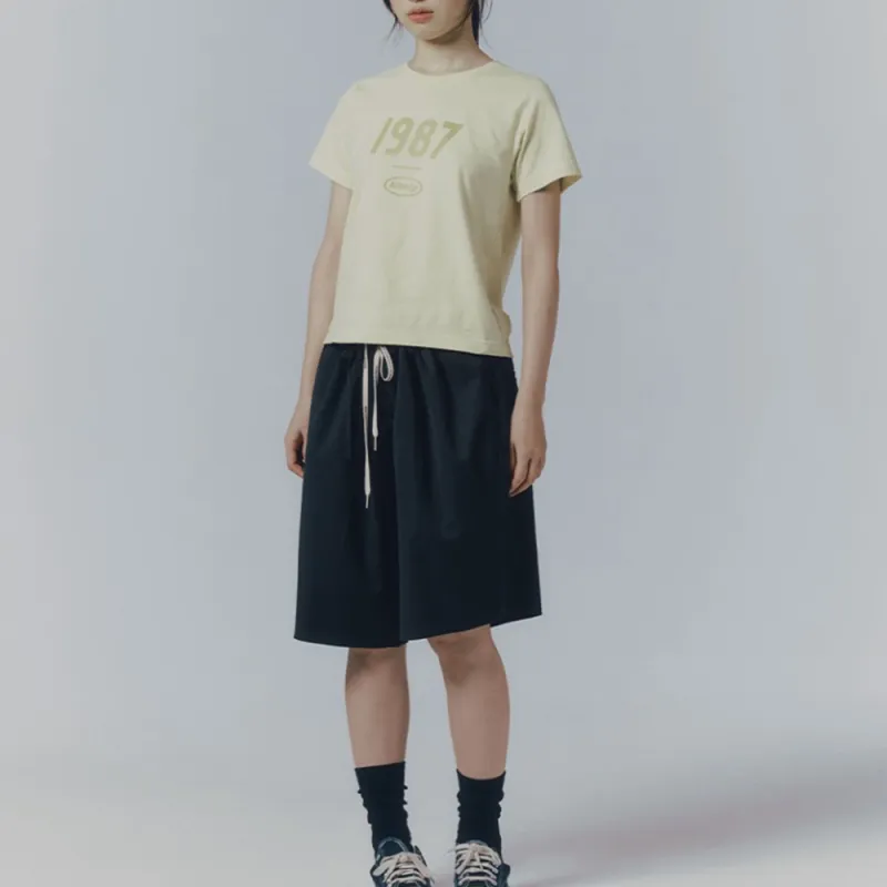 Mmlg SS25 T Shirt Unisex Milk Yellow-3