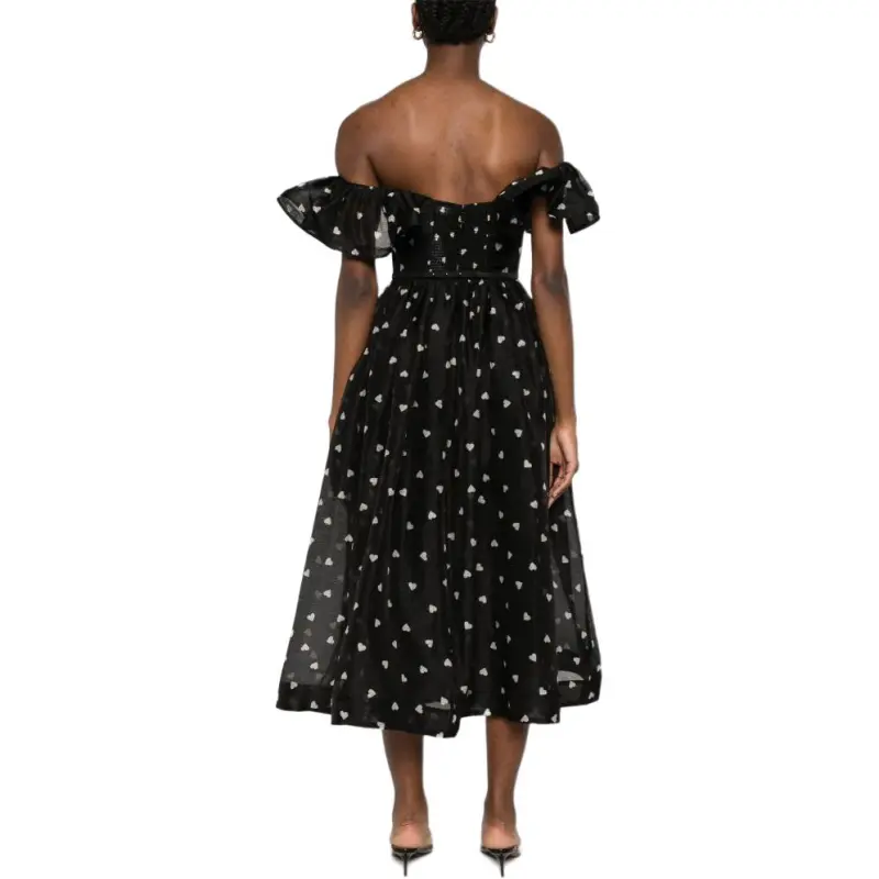 Zimmermann Crush Frilled Midi Dress-2