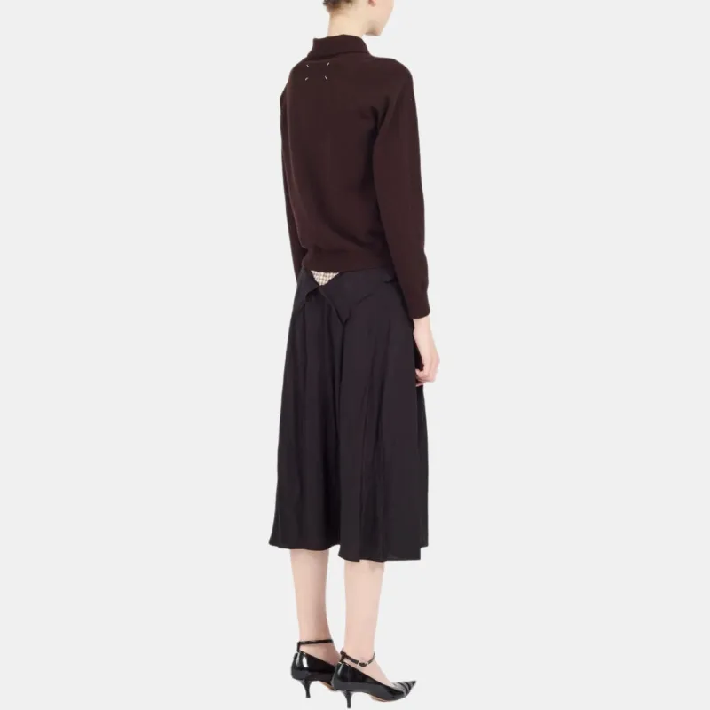 Maison Margiela Four Stitch Ribbed Knit Top-3