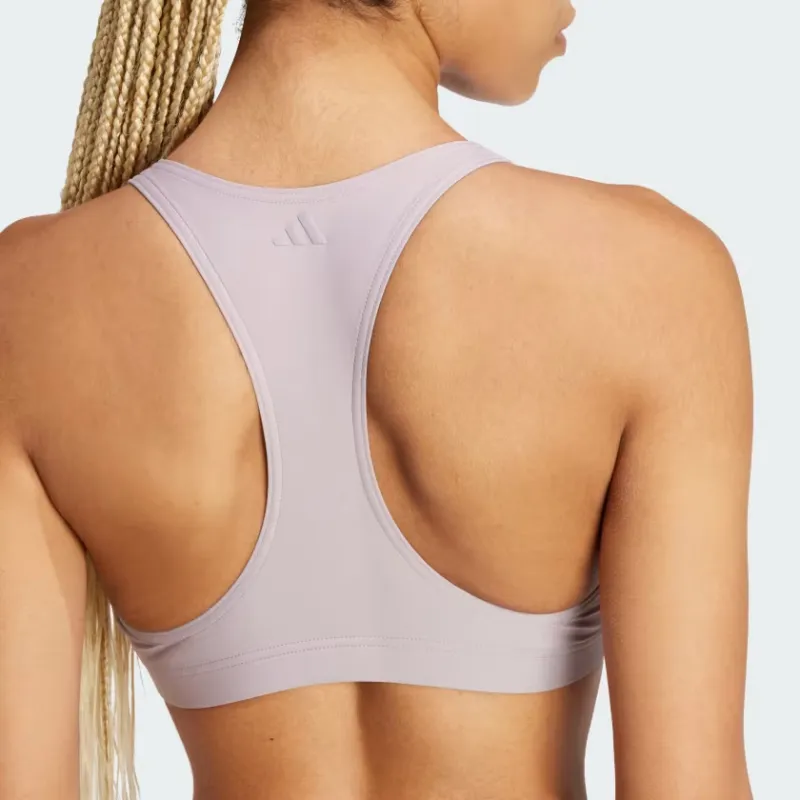 Adidas Big Bars Bikini Top Bikini Women's Pink-5