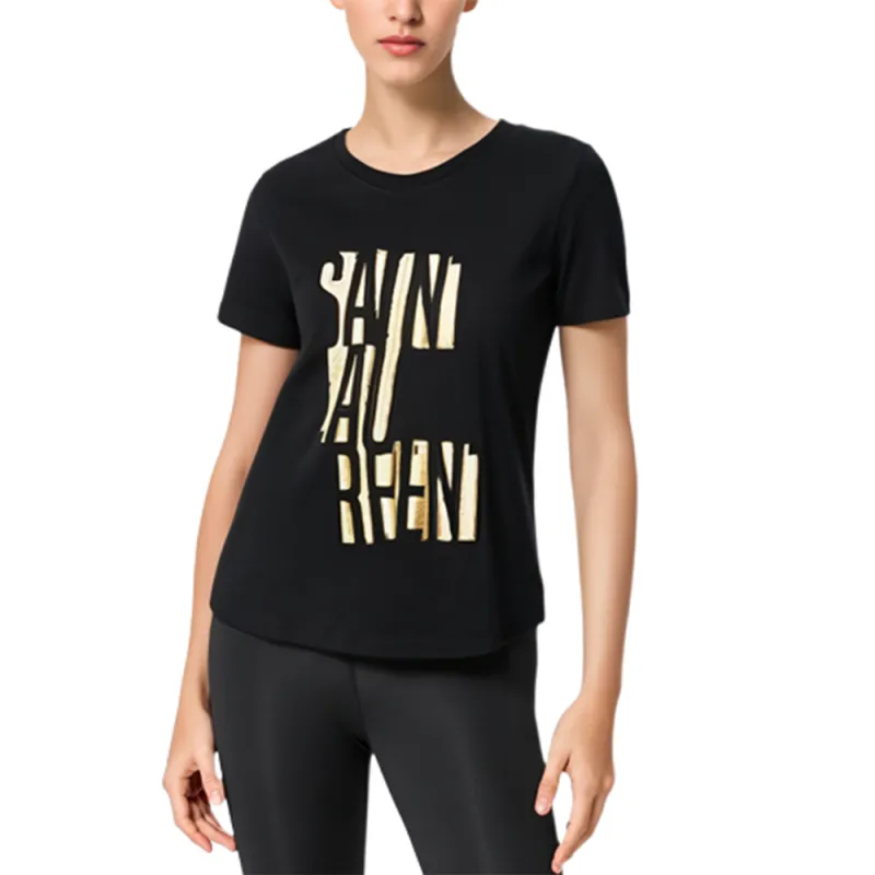 SAINT LAURENT T Shirt Men's Black-3