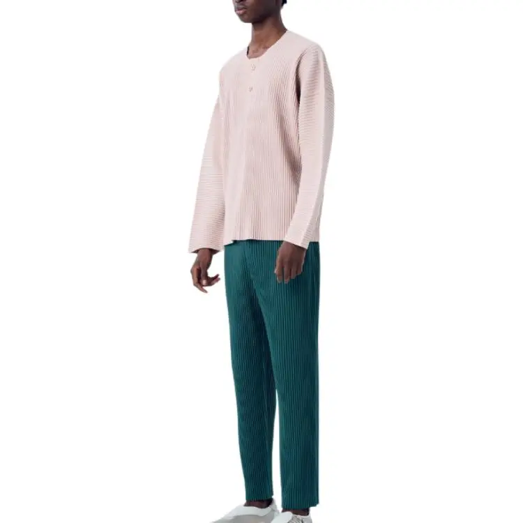 Homme Plissé Issey Miyake Pleated Long Sleeves T shirt-3
