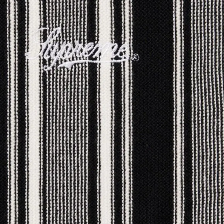 Supreme Stripe Button Up Polo-1
