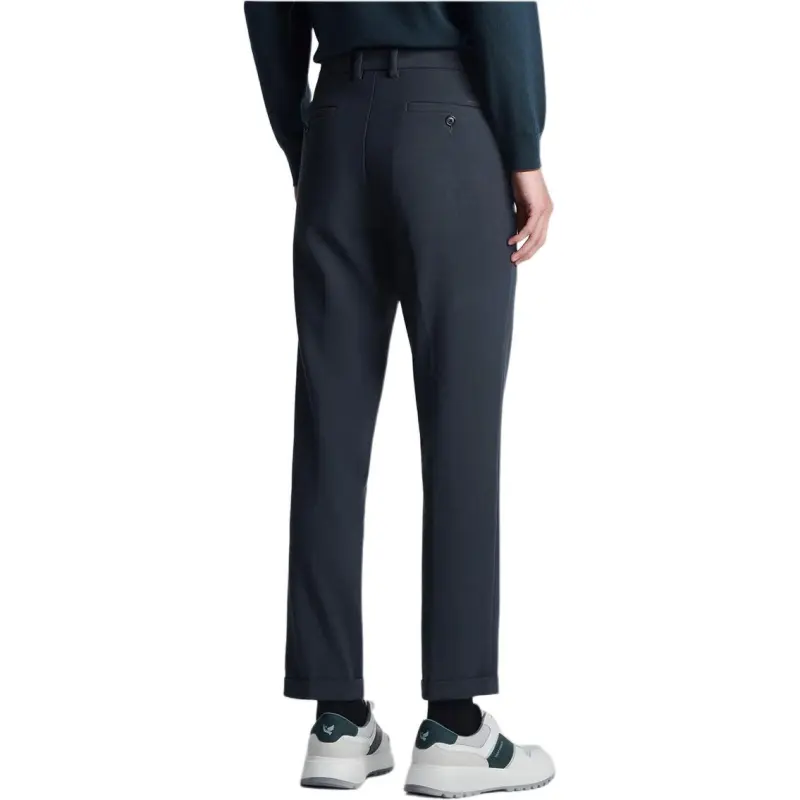 SAINT ANGELO Casual Pants Unisex Linen Green-3