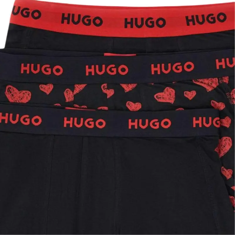 HUGO BOSS Logo waistband Briefs Pack Of Three-4