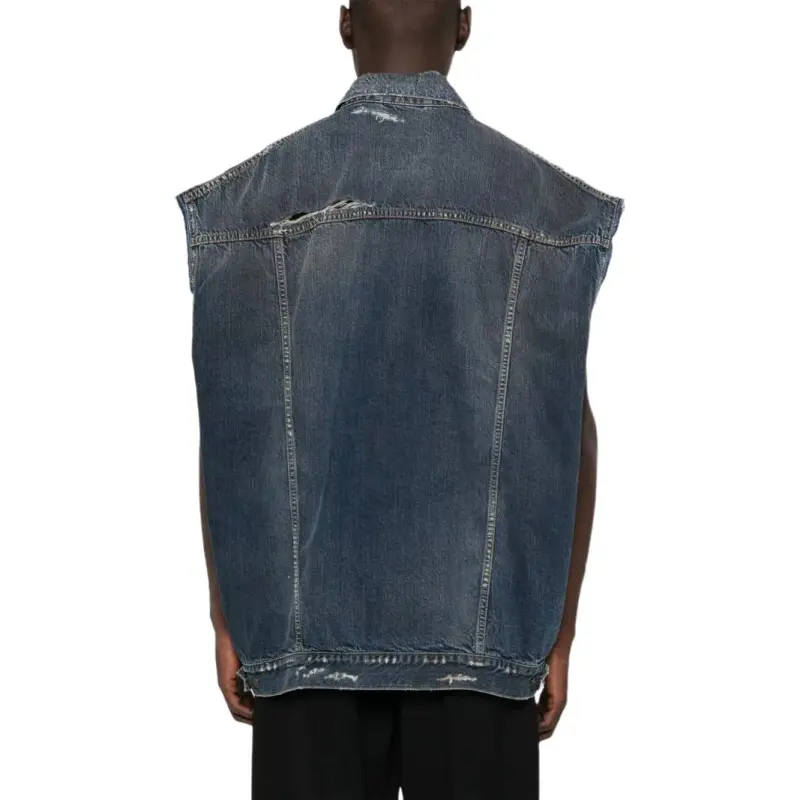Balenciaga Denim Gilet-1