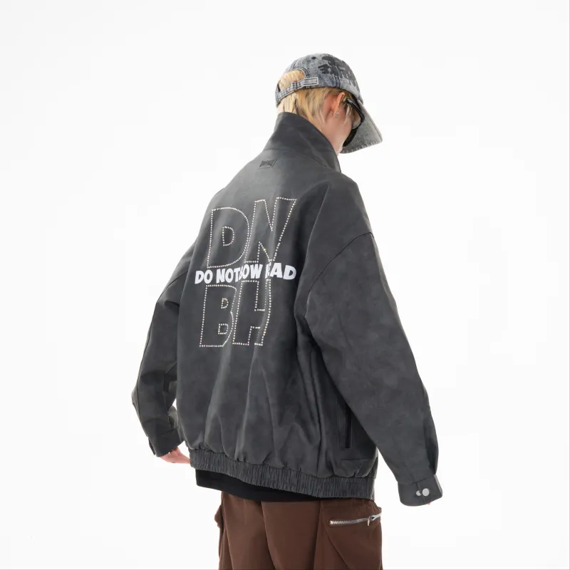 DNBH Leather Jackets Jackets & Coats Unisex-3