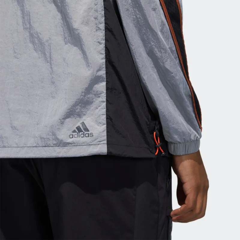 Adidas Jackets Men Black Gray-5