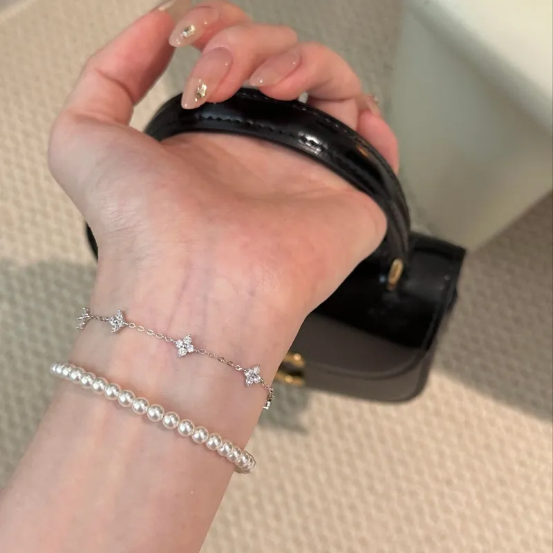 LYUMIN S925 Silver Bracelets Women's-5