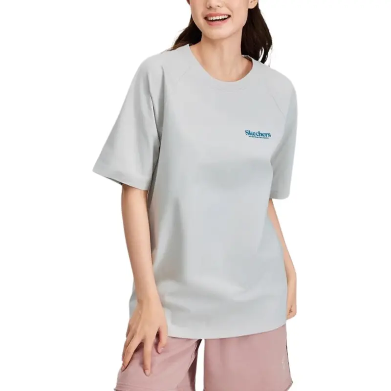 Skechers T Shirt Unisex Moonball Gray-2