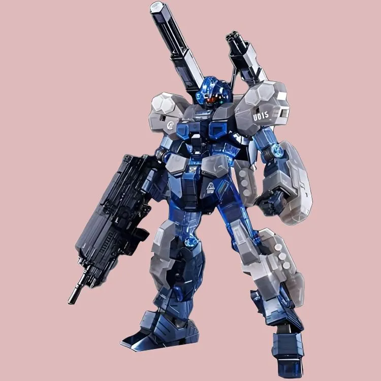 BANDAI MG 1/100 Jesta Guncannon Multicolor Transparent Model Kits 18cm STS Exhibition Edition-1