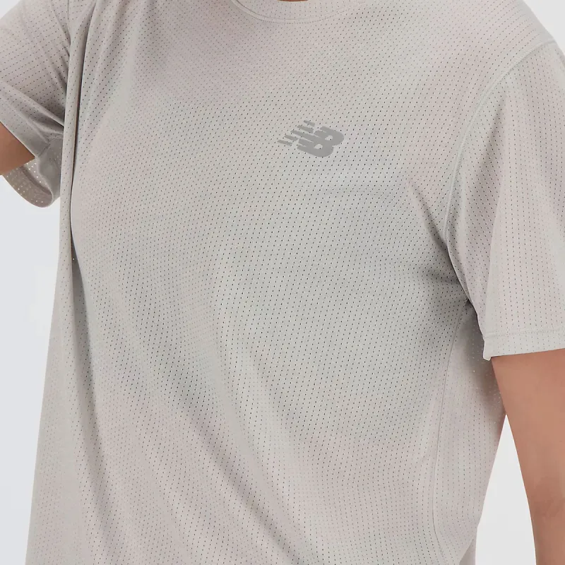 New Balance Athletics Amplified T Shirt Women's Heather Cool Gray-4