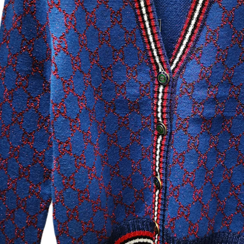 GUCCI FW24 Knitwear Women's Blue-3