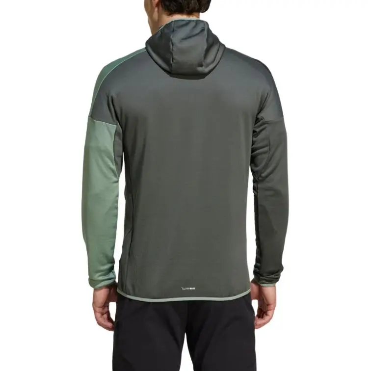 Adidas Free Shipping With AdiClub Terrex Xperior Climawarm Light Fleece Hooded Jacket-2