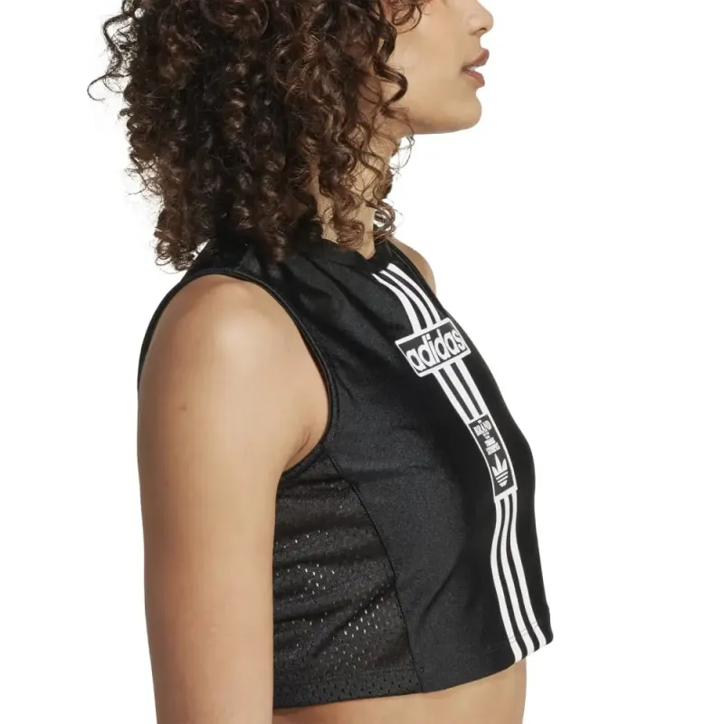 Adidas Originals 3 Stripes SS25 Tank Top Women's Black-4