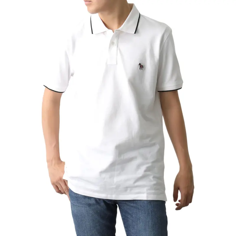 Paul Smith Polo Shirts Men White-2