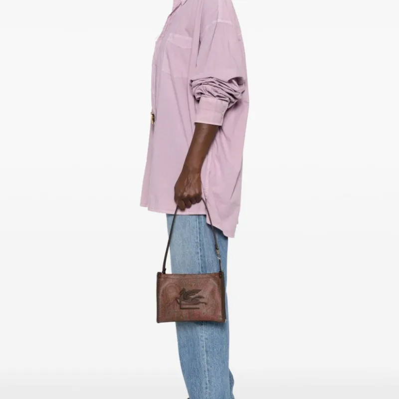 ETRO Pegaso embroidered Paisley print Tote Bag-4
