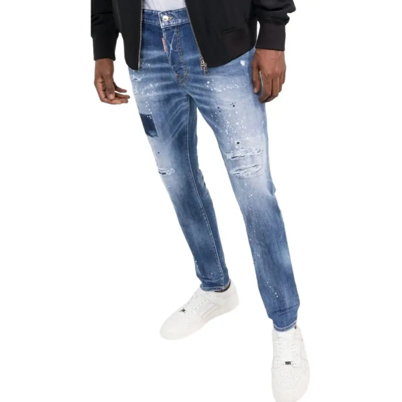 DSQUARED 2 Distressed Tapered Jeans-3
