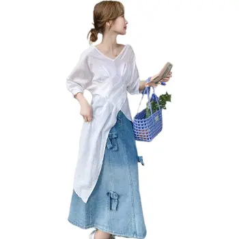Fele.d Two Piece Skirt Sets Women's