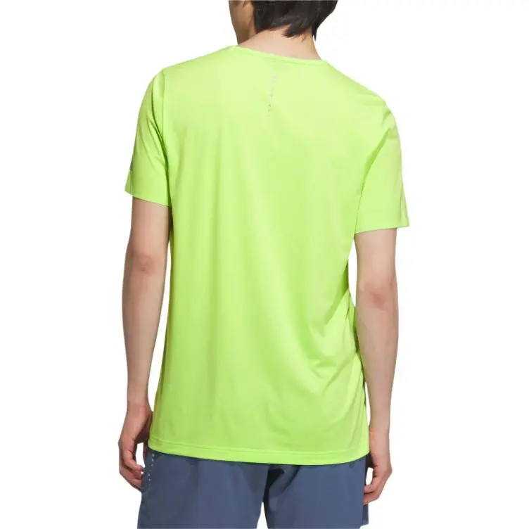 Adidas Climacool T Shirt Men's Bright Lemon/Dark Silver Gray-2