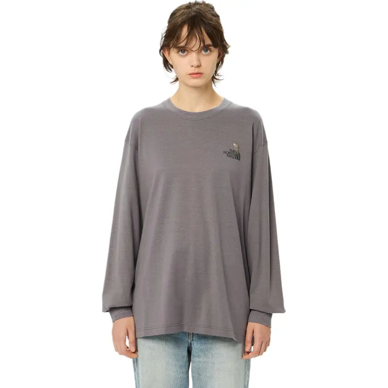 THE NORTH FACE Zoo Picker T Shirt Unisex Smoky Pearl-2