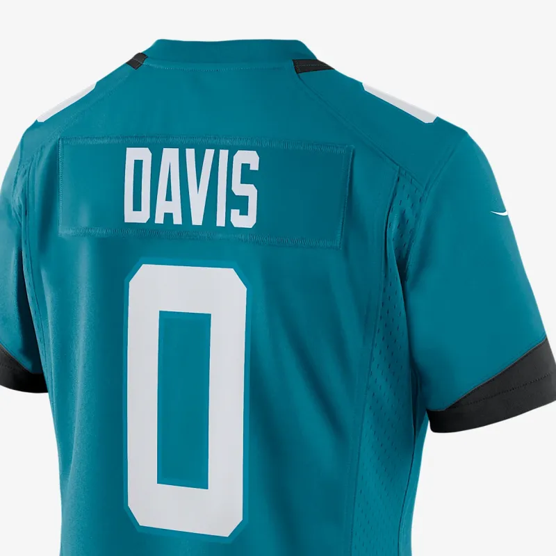 Nike NFL FW24 Gabe Davis Jacksonville Jaguars Rugby Jerseys Women's Teal-3
