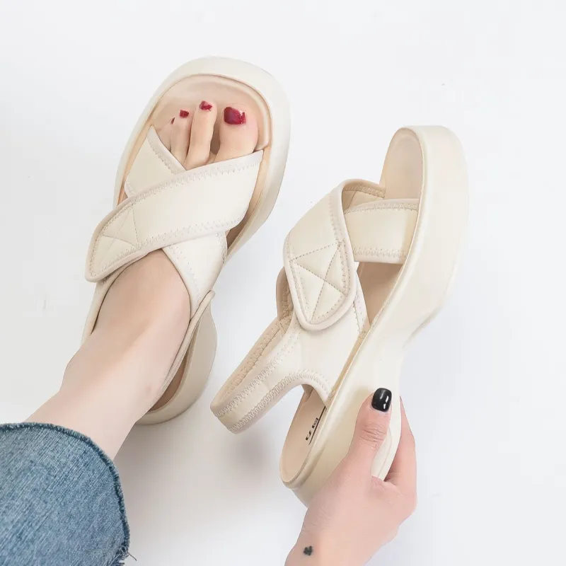 Warrior Warrior Beach Sandals Women's Beige-8