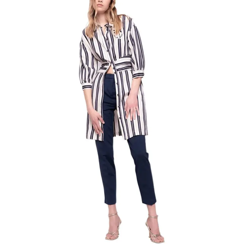 PINKO SS22 Long Sleeved Dresses Women's White-3