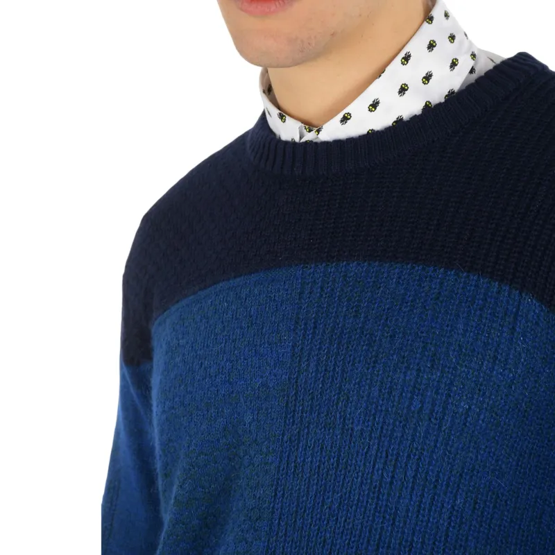 DIESEL Sweaters Men Blue-3