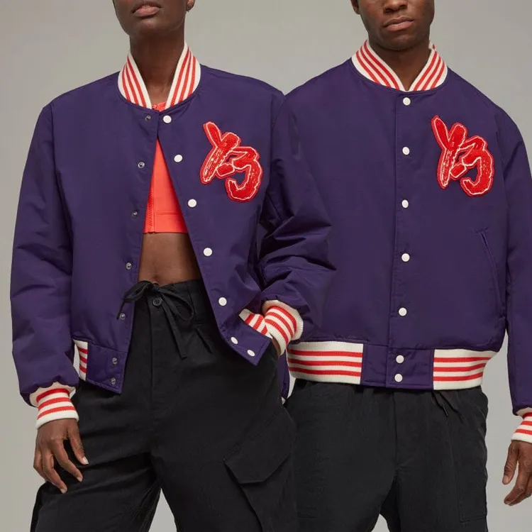 Y-3 Jackets Unisex Dark Purple-1