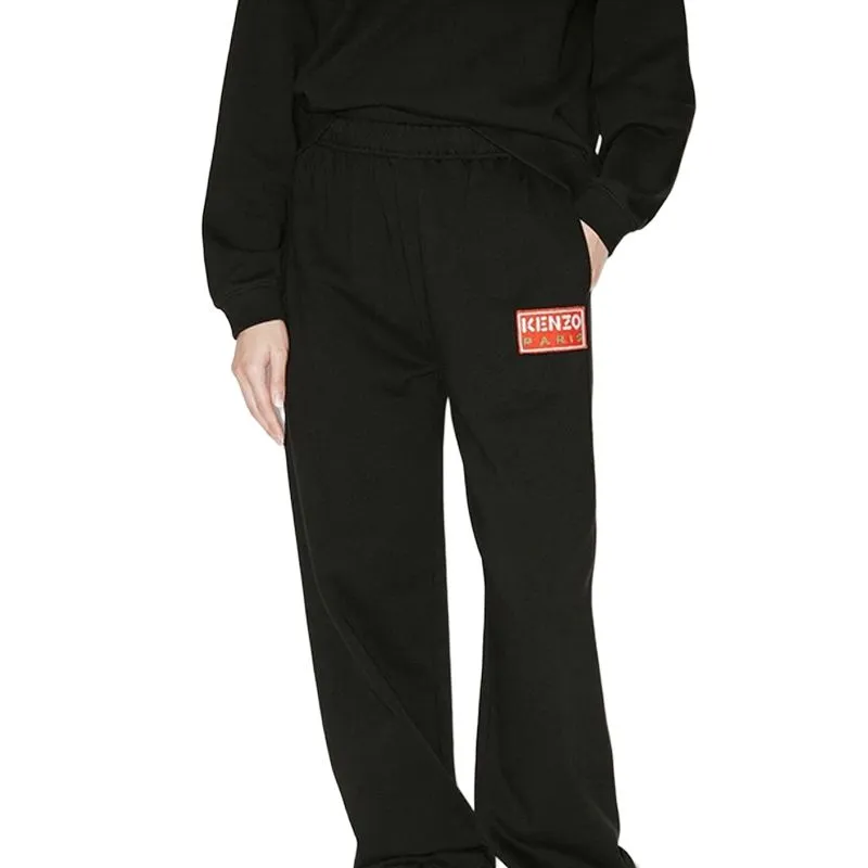 KENZO Logo patch Track Pants-5