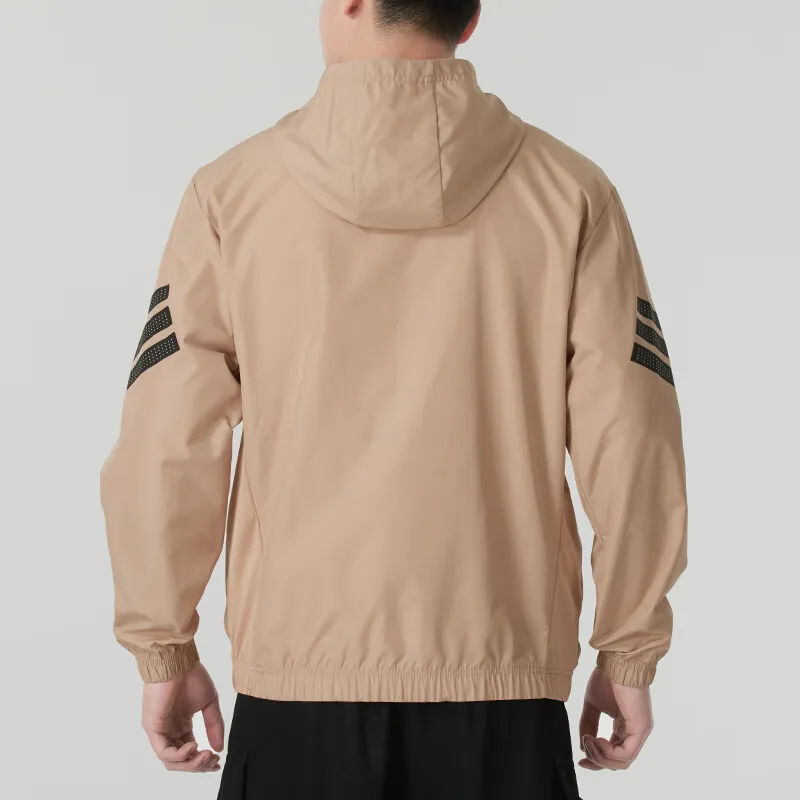 Adidas Free Shipping With AdiClub Icon 3 Stripes Windbreaker-4