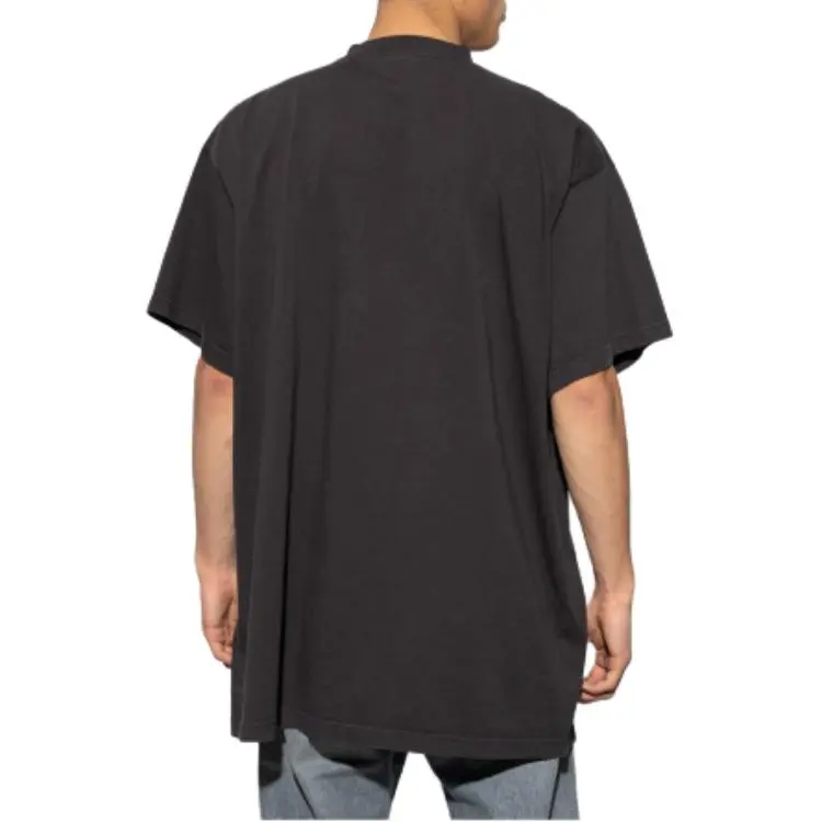 Balenciaga Logo print T shirt-4