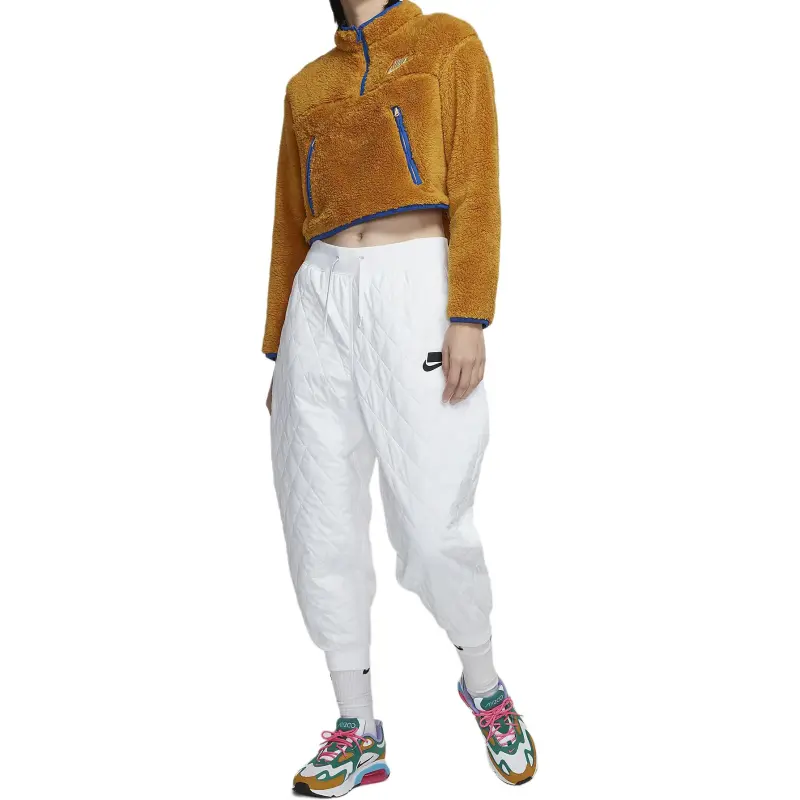 Nike Jacket Women's Brown Yellow-2