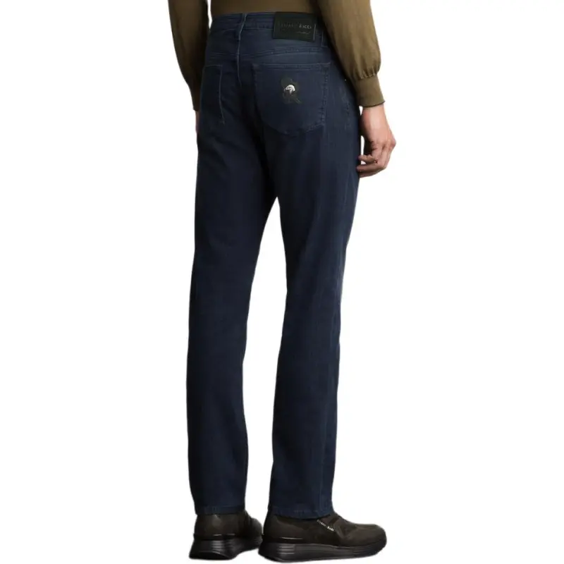 STEFANO RICCI Jeans Men's Dark Blue-1