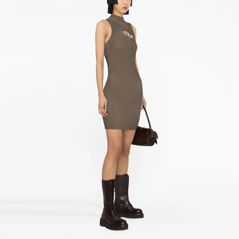 DIESEL M Onerva Dress Brown-3