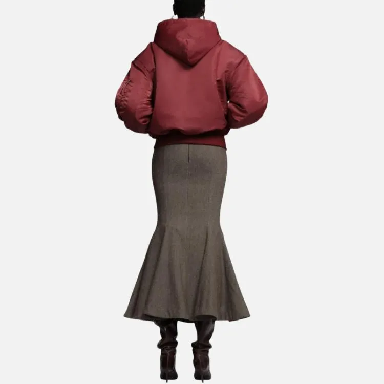 Entire Studios Hooded Broad Bomber Jacket-5