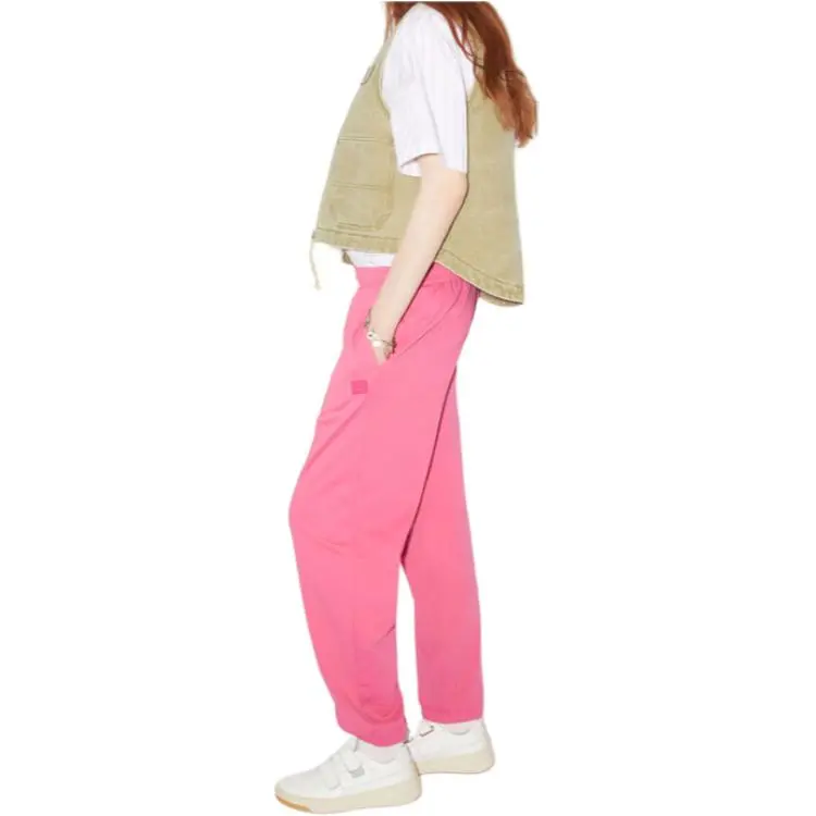 Acne Studios FW23 Knitted Sports Pants Unisex Pink-4