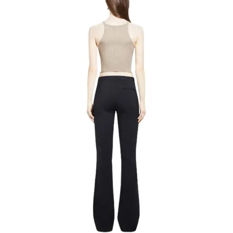 COURREGES Rib-Knit Pointy Tank Top-3
