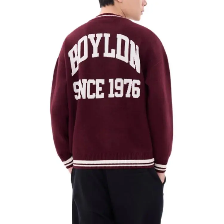 Boy London New Year Sweater Unisex Maroon-3