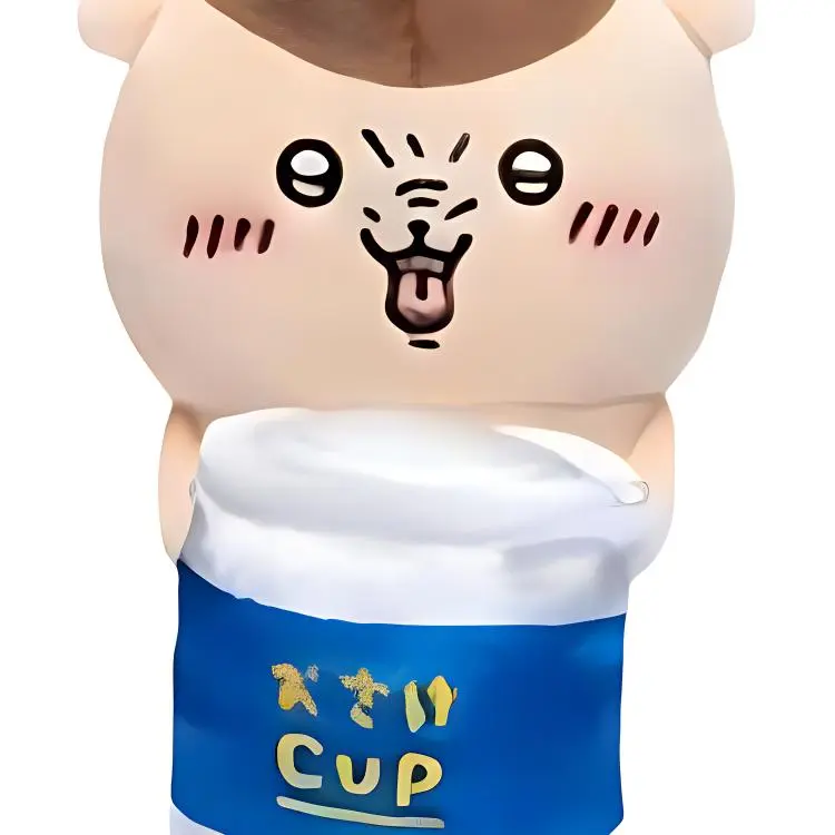 Chiikawa Kuri Manju, Styling Computer Ornament For Holding Objects Dolls Plush Doll Small Size Tall-3