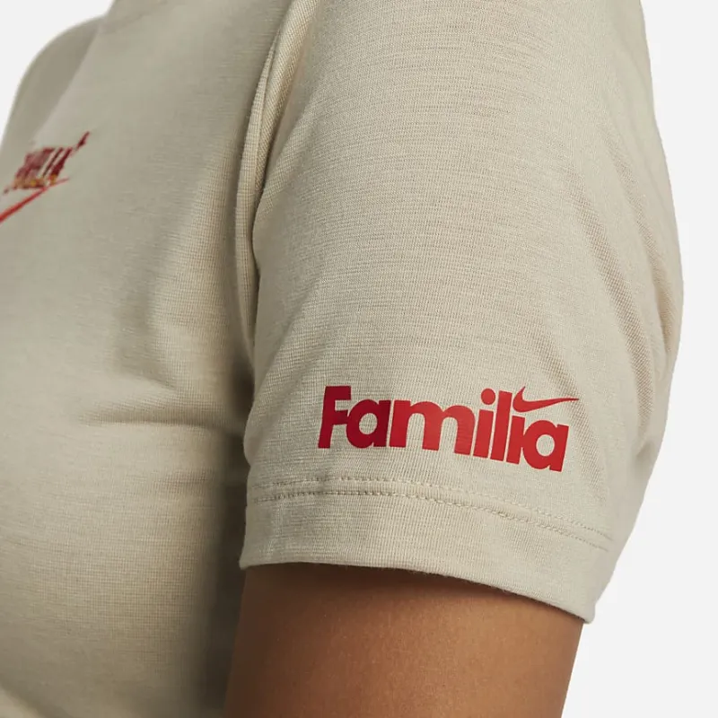 Nike Somos Familia 'Beige' T shirt-2