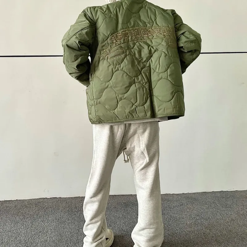 Askyurself Jackets Coats Unisex Green-5