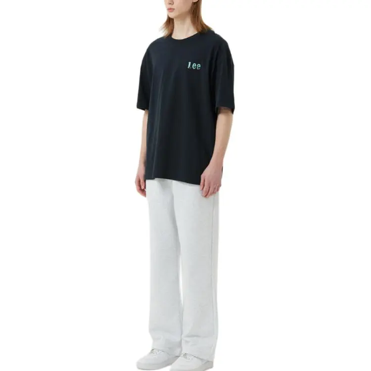 Lee T Shirts Men Marine Blue-2