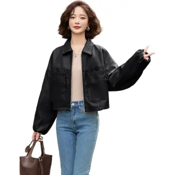 Yi Mengyuan Leather Jacket Women's
