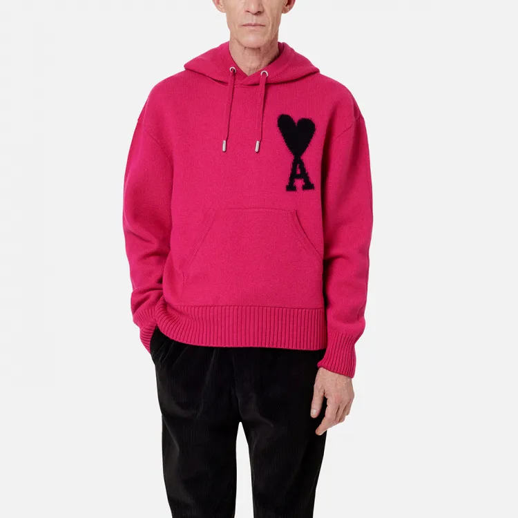 AMIPARIS Sweatshirts Unisex Neon Purple-1