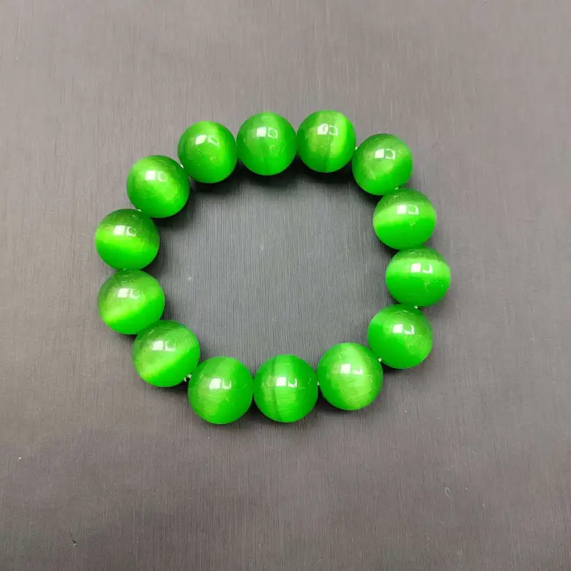 YOULING Glass Cat Eye Bracelets Unisex-1