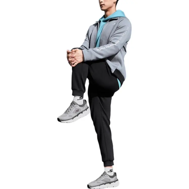 Skechers Knitted Sweatpants Men's Carbon Black-3